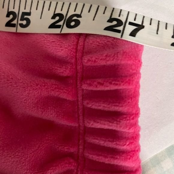 NWT Juicy Couture Pink Velour Long Sleeve Hooded Jumpsuit size small S - Picture 12 of 16